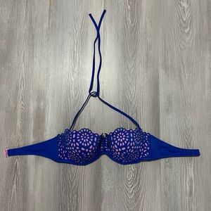 Shade & shore laser cut lace bandeau size 36B